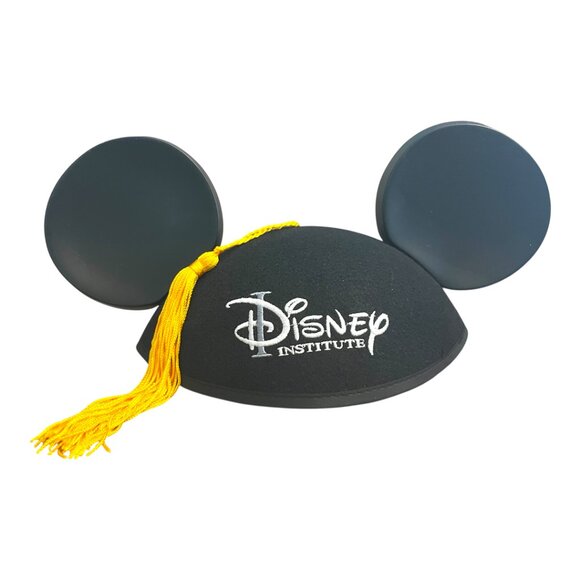 Disney Institute Graduation Mickey Ears Hat with Tassel – Rare Collectible 56 CM - Picture 1 of 4